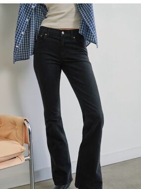 Abercrombie & Fitch Women’s Black Bootcut Midrise Jeans